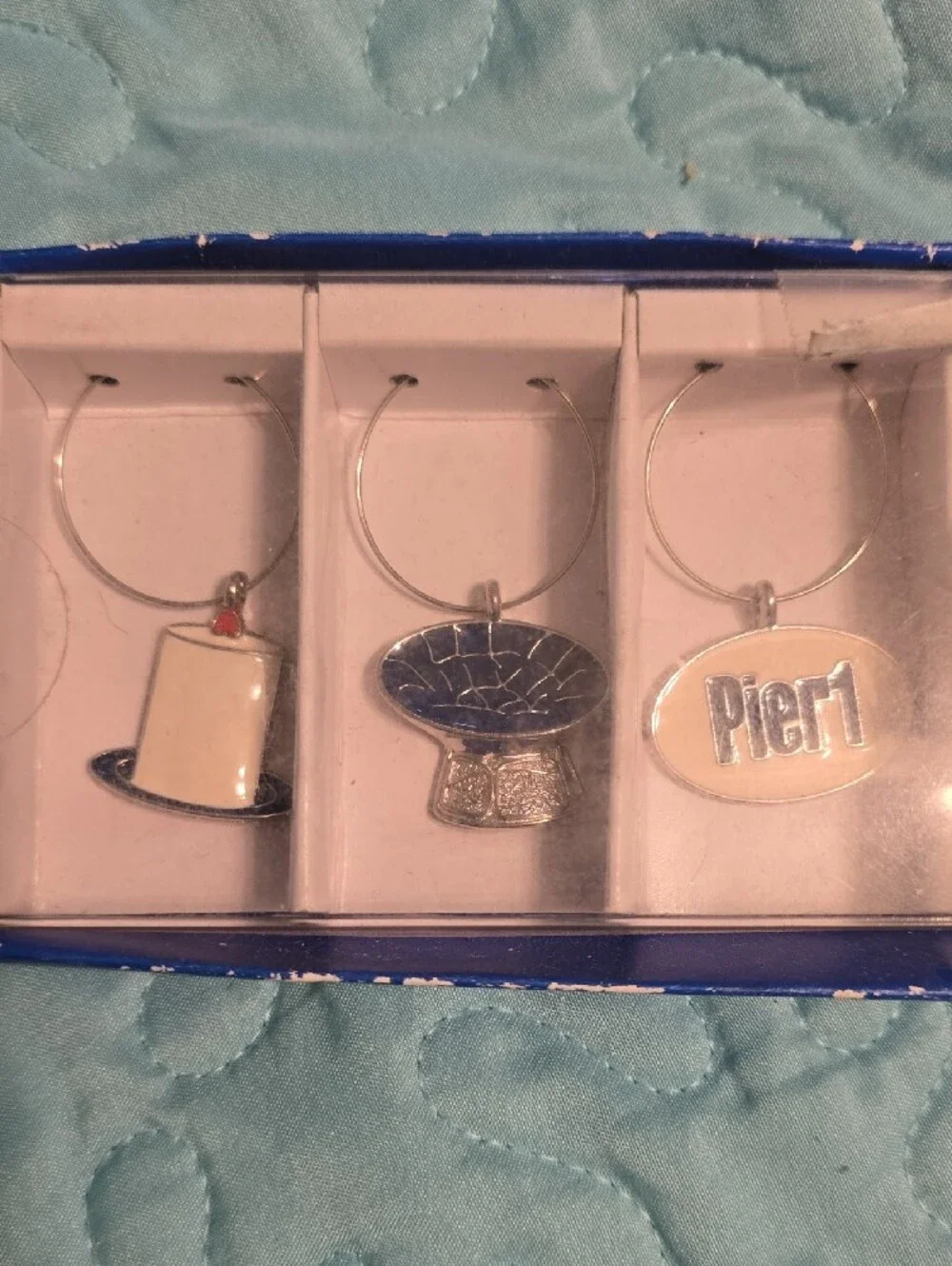Pier 1 50th Anniversary Wine Glass Charms